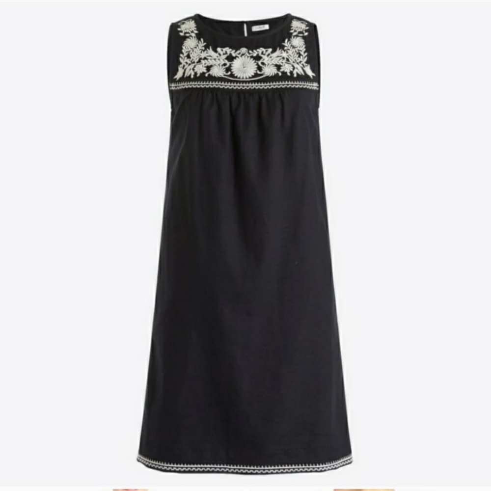 J crew black dress